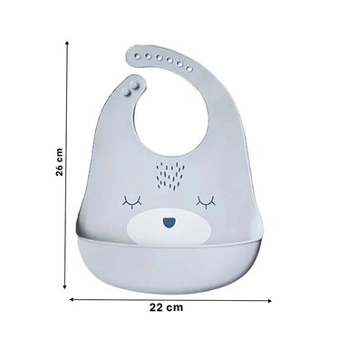 PACK4 PROTECTORES INFANTILES DE SILICONA CON CARITA PLOMO DURADERO Y SEGURO - 6