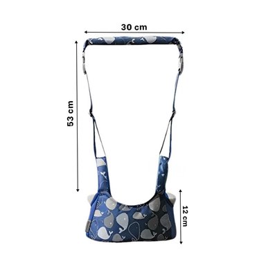 PACK2 CHALECO CAMINADOR INFANTIL BEBE AZUL DISEÑO BALLENA LIGERO Y PRACTICO Y+REGALO STICKER - 4