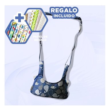 PACK6 ANDADOR COMODO DE USAR EN AZUL Y+PAPEL DE REGALO