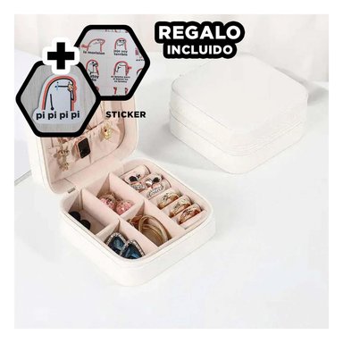 PACK6 COFRE PARA ACCESORIOS EN BLANCO Y+REGALO STICKERS