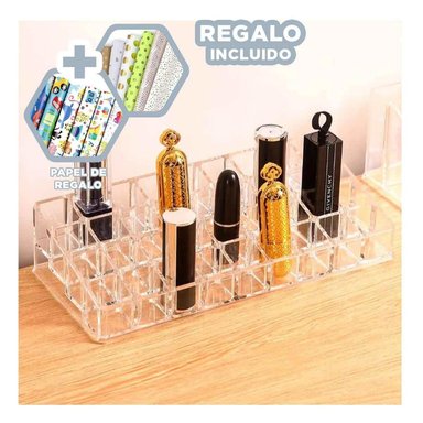PACK6 SOPORTE VERSATIL EN TRANSPARENTE Y+PAPEL DE REGALO
