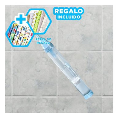 PACK12 DISPENSADOR DENTAL Y CEPILLO AZUL Y+PAPEL DE REGALO