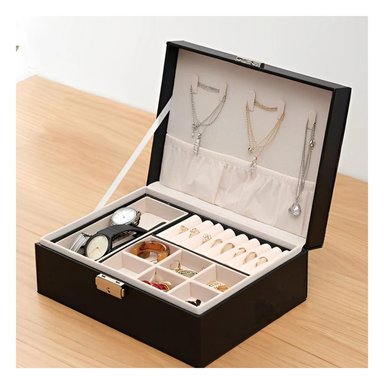 PACK4 ESTUCHE IDEAL PARA ANILLOS EN NEGRO Y+REGALO AGENDITA