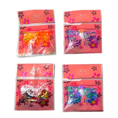 PAQUETE DE LIGAS MULTICOLOR PARA EL CABELLO 25MM