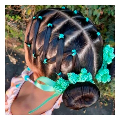 PACK2 PAQUETE DE LIGAS COLORIDAS NIÑAS Y+PAPEL DE REGALO