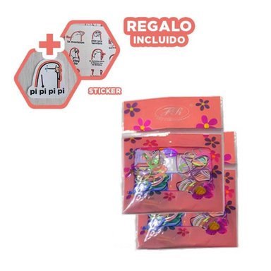 PAQUETE DE PILIS COLORIDOS PARA EL CABELLO Y+REGALO STICKERS