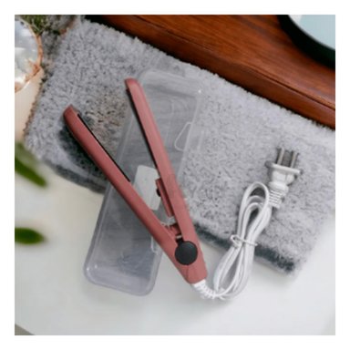 PACK6 PLANCHA PORTATIL PARA MELENA EN TONALIDAD GUINDA