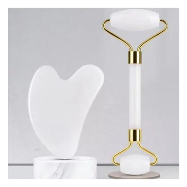 PACK4 RODILLO DE PLASTICO PARA CARA BLANCO Y+PAPEL DE REGALO - 1
