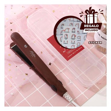 PACK12 PLANCHA PARA CABELLO GUINDA Y+REGALO STICKERS