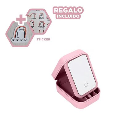 PACK6 CAJON COLLARES FEMENINO ROSADO Y+REGALO STICKERS