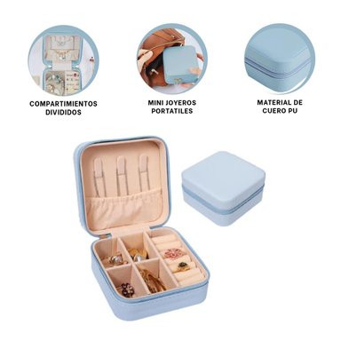 PACK12 ESTUCHE MINI Y PRACTICO PARA DAMA EN COLOR AZUL