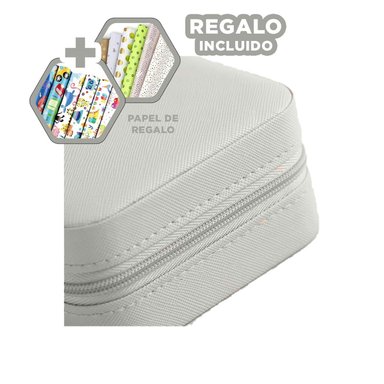PACK6 CAJITA NIVELES PORTABLE EN GRIS Y+PAPEL DE REGALO