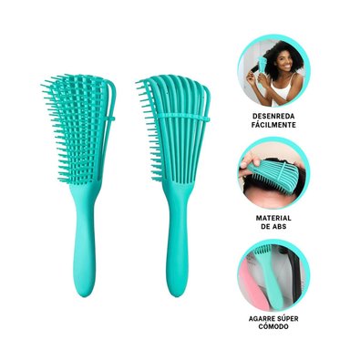 PACK2 PEINE PARA PELUQUERIAS EN VERDE Y+REGALO STICKERS