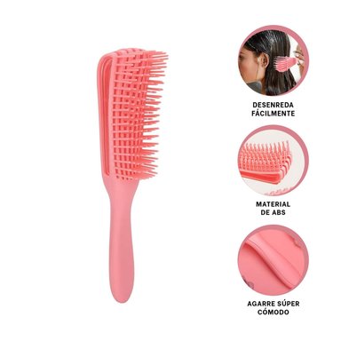PACK2 PEINE PARA PELUQUERIAS EN ROSADO Y+REGALO STICKERS