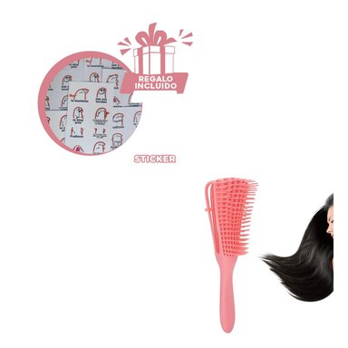PEINE PARA PELUQUERIAS EN ROSADO Y+REGALO STICKERS