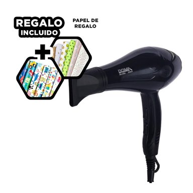 PACK6 MAQUINA PARA SALON DE BELLEZA NEGRO Y+PAPEL DE REGALO