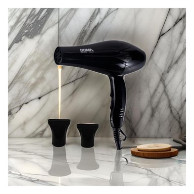 PACK2 SECADORA PARA PELUQUERIA EN NEGRO Y+PAPEL DE REGALO