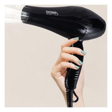 PACK2 SECADORA PROFESIONAL PARA CABELLO MODELO BOMA EN NEGRO