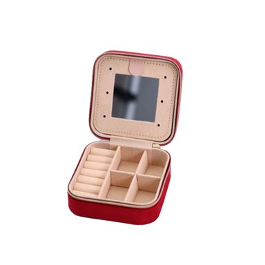 PACK12 CAJA ORGANIZADORA PARA VIAJES DE COLOR VINO