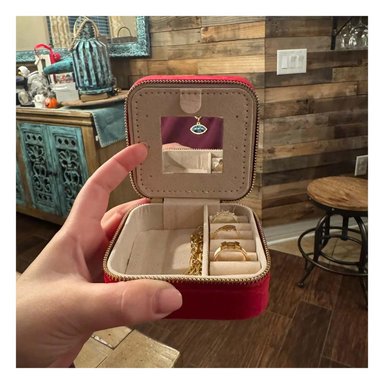 PACK6 COFRE SUAVE PEQUEÑO PARA VIAJES DE COLOR VINO