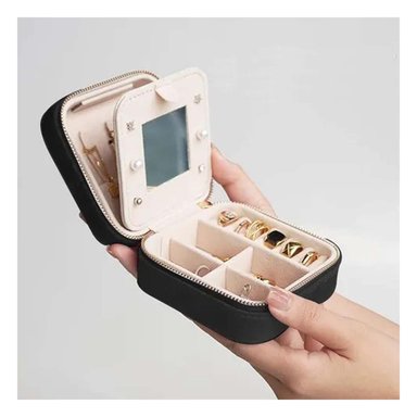 PACK12 CAJA ORGANIZADORA PARA VIAJES DE COLOR NEGRO