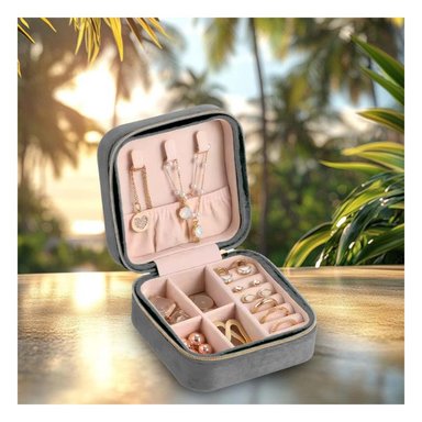 PACK4 COFRE PEQUEÑO DE VIAJE PLOMO Y+PAPEL DE REGALO