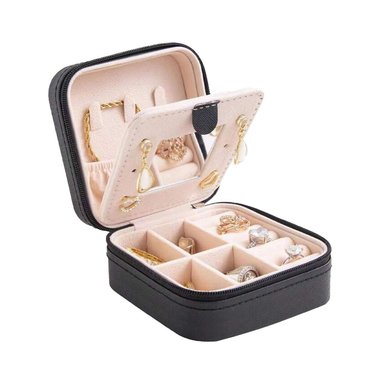 PACK6 COFRE PEQUEÑO DE VIAJE NEGRO Y+REGALO STICKERS