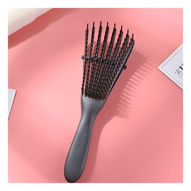 PACK4 PEINETA DE CUERPO HUECO NEGRO Y+PAPEL DE REGALO