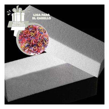 PULIDOR DE BLOQUE EN COLOR BLANCO Y+LIGAS DE REGALO