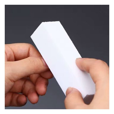 PACK4 PULIDOR BLANCO DE UÑAS BLOQUE PARA ACABADO BRILLANTE Y+PAPEL REGALO - 5