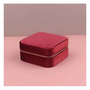 PACK6 COFRE SUAVE PEQUEÑO PARA VIAJES DE COLOR VINO