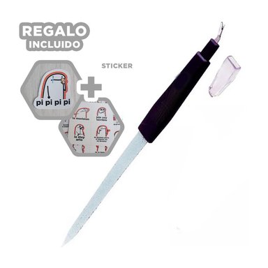 PACK12 PULIDOR PARA UNAS PARA MANICURE NEG Y+REGALO STICKERS