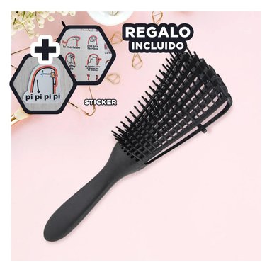 PACK12 PEINETA LIGERA PARA MUJERES NEGRO Y+REGALO STICKERS