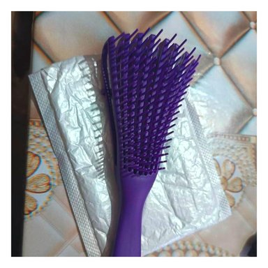 PACK12 CEPILLO PARA EL CUIDADO DEL PELO EN MORADO