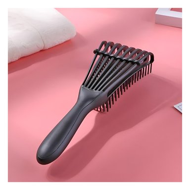 PACK4 PEINETA PARA QUITAR NUDOS DEL PELO EN NEGRO