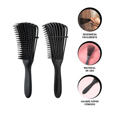 PACK2 PEINE PARA PELUQUERIAS EN NEGRO Y+REGALO STICKERS