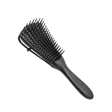 PACK2 PEINE DESENREDANTE PARA CABELLO CON AGARRE COMODO NEGR