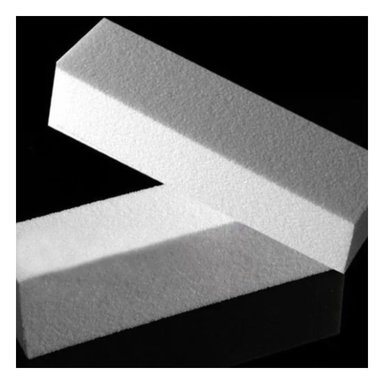 PACK12 BLOQUE PARA MANICURE BLANCO PARA UÑAS NATURALES Y+PAPEL REGALO - 5