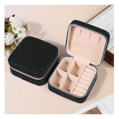 PACK4 COFRE MINI PARA VIAJES NEGRO Y+PAPEL DE REGALO