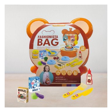 PACK12 MINI MALETA Y SET DE COCINA Y+PAPEL DE REGALO - 5
