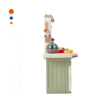 AREA DE COCINA INFANTIL CON ACCESORIOS PARA JUEGO IMAGINATIVO EN CASA Y+LIGAS REGALO - 3