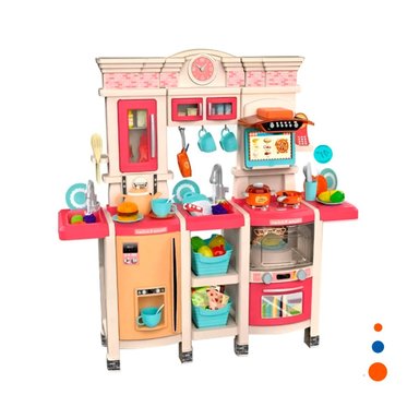 AREA DE COCINA INFANTIL CON ACCESORIOS PARA JUEGO CREATIVO EN CASA Y+REGALO STICKER - 3