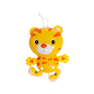 MOVIL MUSICAL AMARILLO CON FIGURA DE TIGRE PARA RUTINAS NOCTURNAS Y+PAPEL REGALO