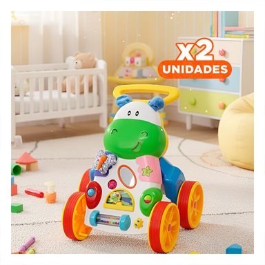 PACK2 CAMINADOR PARA BEBES DIDACTICO Y+REGALO STICKERS