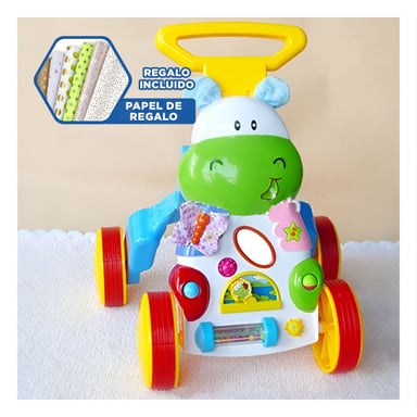 ANDADOR DIDACTICO PARA BEBES PASO A PASO Y+PAPEL DE REGALO - 1