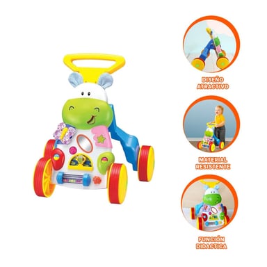 ANDADOR DIDACTICO PARA BEBES PASO A PASO Y+PAPEL DE REGALO - 2