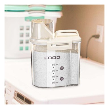 CONTENEDOR PRACTICO PARA COCINA DE 1L Y+LIGAS DE REGALO