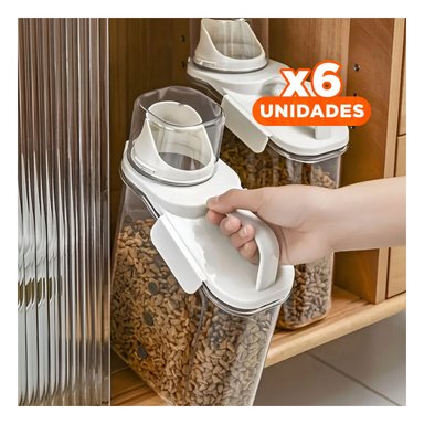 PACK6 ENVASE CON BOQUILLA EN CREMA Y+REGALO STICKERS