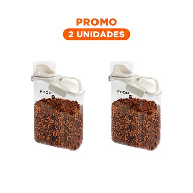 PACK2 CONTENEDOR CON BOQUILLA PARA CEREAL EN CREMA