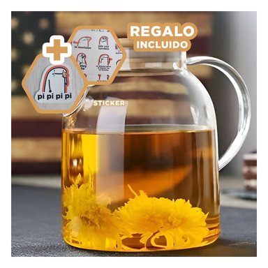 JARRA CON FORMA DE TETERA DE 1.5L Y+REGALO STICKERS